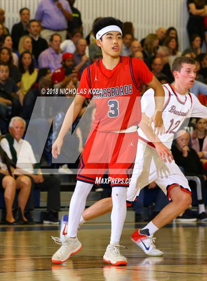 Thumbnail 1 in Crossroads vs. Brentwood School photogallery.