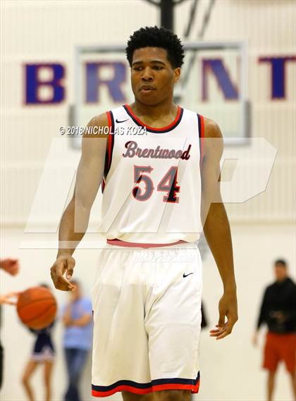 Thumbnail 3 in Crossroads vs. Brentwood School photogallery.