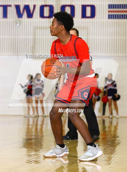 Thumbnail 1 in Crossroads vs. Brentwood School photogallery.