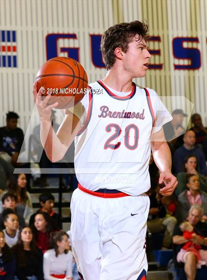 Thumbnail 3 in Crossroads vs. Brentwood School photogallery.