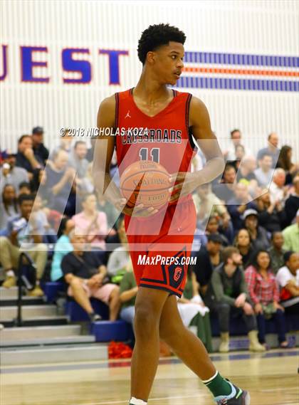 Thumbnail 3 in Crossroads vs. Brentwood School photogallery.