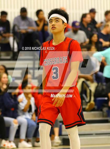 Thumbnail 3 in Crossroads vs. Brentwood School photogallery.