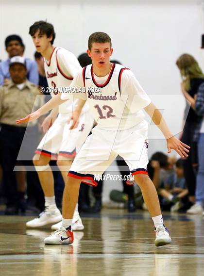 Thumbnail 3 in Crossroads vs. Brentwood School photogallery.