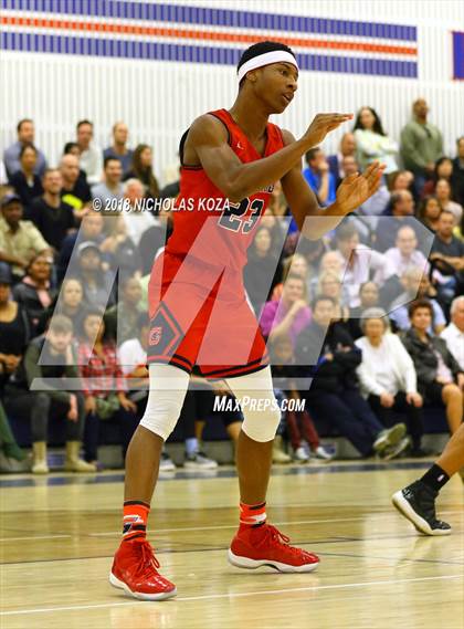 Thumbnail 3 in Crossroads vs. Brentwood School photogallery.