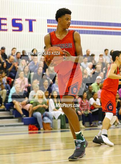 Thumbnail 2 in Crossroads vs. Brentwood School photogallery.