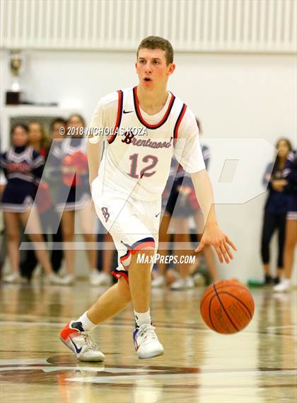 Thumbnail 2 in Crossroads vs. Brentwood School photogallery.