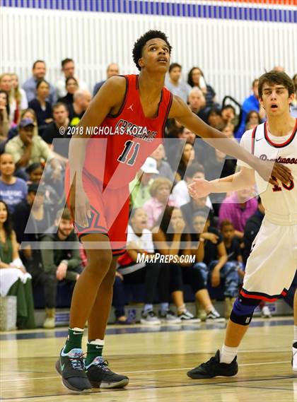 Thumbnail 1 in Crossroads vs. Brentwood School photogallery.