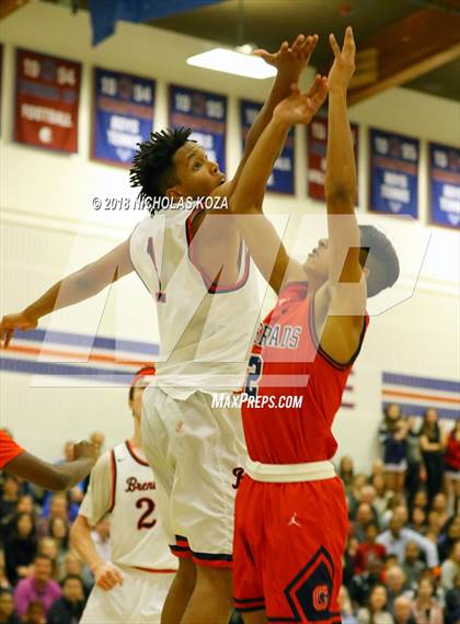 Thumbnail 1 in Crossroads vs. Brentwood School photogallery.