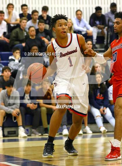 Thumbnail 3 in Crossroads vs. Brentwood School photogallery.