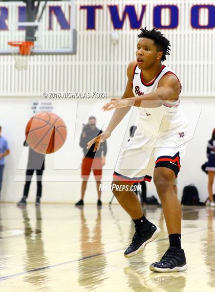 Thumbnail 1 in Crossroads vs. Brentwood School photogallery.