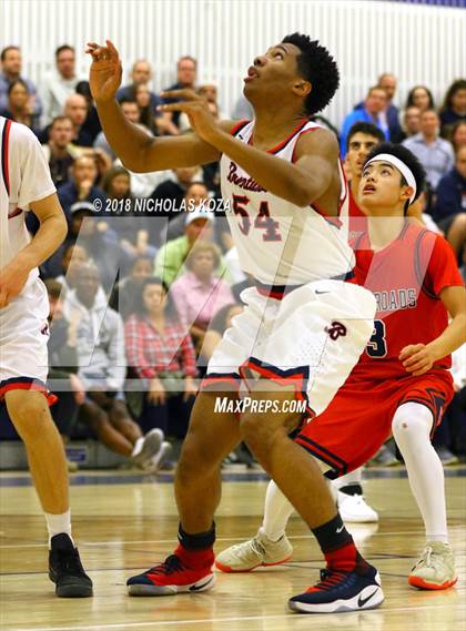 Thumbnail 2 in Crossroads vs. Brentwood School photogallery.
