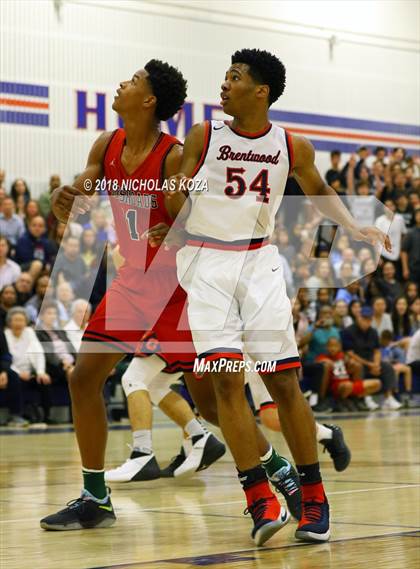 Thumbnail 2 in Crossroads vs. Brentwood School photogallery.