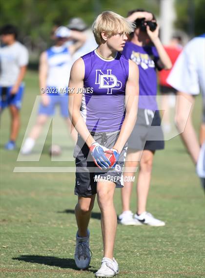 Thumbnail 3 in Notre Dame Prep vs. Sunrise Mountain (Gotta Believe - 7 V 7) photogallery.