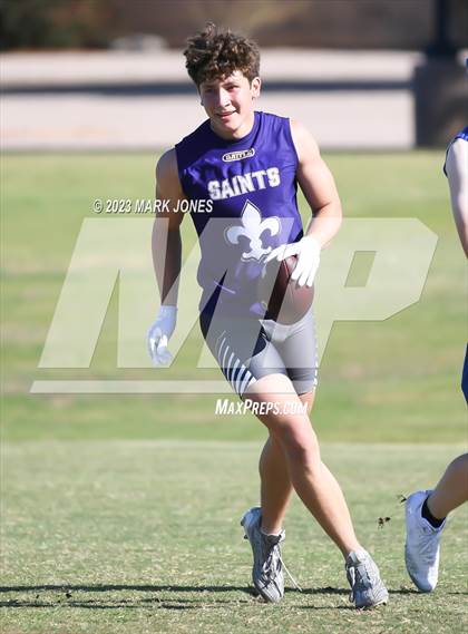 Thumbnail 2 in Notre Dame Prep vs. Sunrise Mountain (Gotta Believe - 7 V 7) photogallery.
