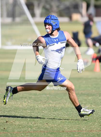 Thumbnail 1 in Notre Dame Prep vs. Sunrise Mountain (Gotta Believe - 7 V 7) photogallery.