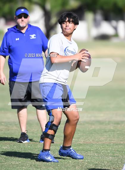 Thumbnail 1 in Notre Dame Prep vs. Sunrise Mountain (Gotta Believe - 7 V 7) photogallery.