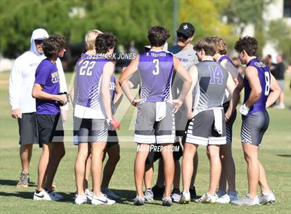 Thumbnail 2 in Notre Dame Prep vs. Sunrise Mountain (Gotta Believe - 7 V 7) photogallery.