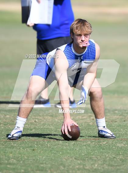Thumbnail 2 in Notre Dame Prep vs. Sunrise Mountain (Gotta Believe - 7 V 7) photogallery.