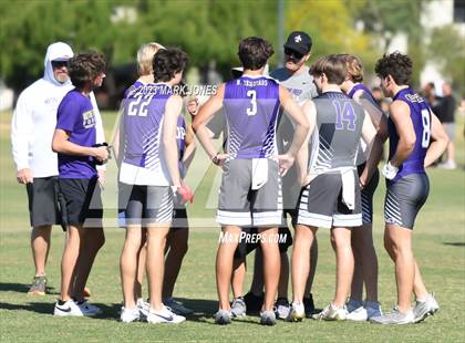 Thumbnail 1 in Notre Dame Prep vs. Sunrise Mountain (Gotta Believe - 7 V 7) photogallery.