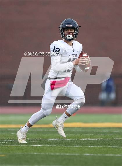Thumbnail 3 in Pittsford vs. Aquinas Institute (Section 5 Class AA Semifinal) photogallery.