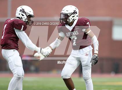 Thumbnail 3 in Pittsford vs. Aquinas Institute (Section 5 Class AA Semifinal) photogallery.