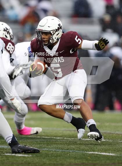 Thumbnail 3 in Pittsford vs. Aquinas Institute (Section 5 Class AA Semifinal) photogallery.