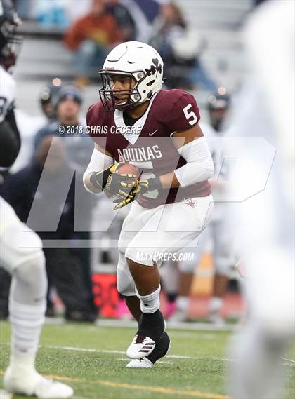 Thumbnail 3 in Pittsford vs. Aquinas Institute (Section 5 Class AA Semifinal) photogallery.
