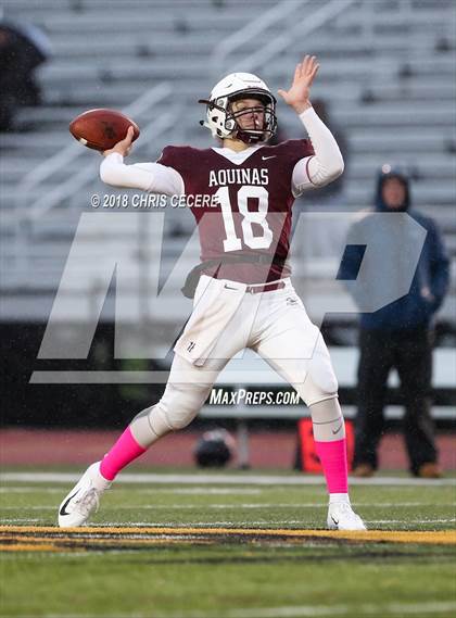 Thumbnail 3 in Pittsford vs. Aquinas Institute (Section 5 Class AA Semifinal) photogallery.