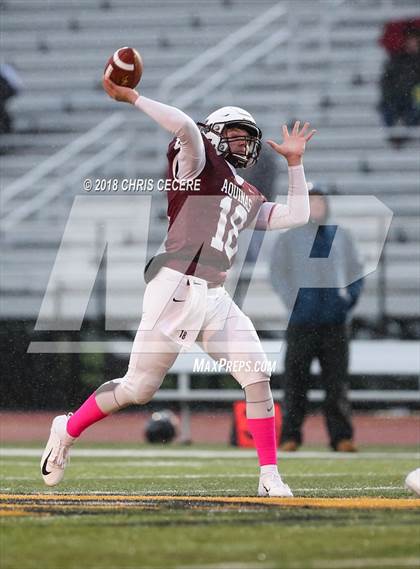 Thumbnail 1 in Pittsford vs. Aquinas Institute (Section 5 Class AA Semifinal) photogallery.