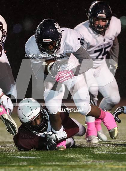 Thumbnail 3 in Pittsford vs. Aquinas Institute (Section 5 Class AA Semifinal) photogallery.