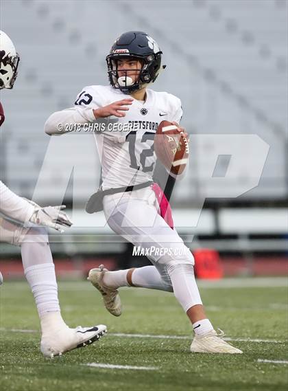 Thumbnail 2 in Pittsford vs. Aquinas Institute (Section 5 Class AA Semifinal) photogallery.