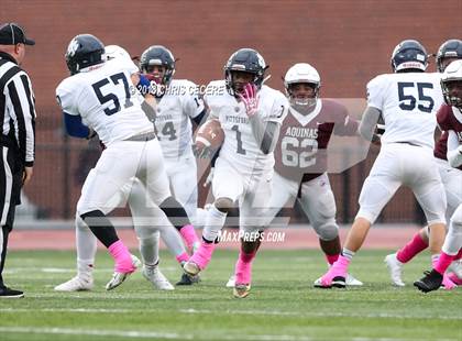 Thumbnail 3 in Pittsford vs. Aquinas Institute (Section 5 Class AA Semifinal) photogallery.