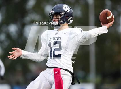 Thumbnail 3 in Pittsford vs. Aquinas Institute (Section 5 Class AA Semifinal) photogallery.