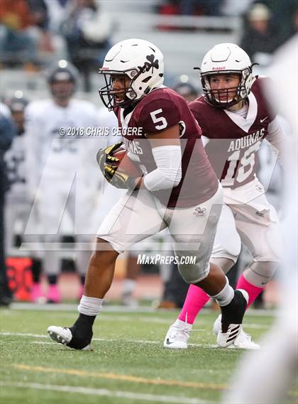 Thumbnail 2 in Pittsford vs. Aquinas Institute (Section 5 Class AA Semifinal) photogallery.