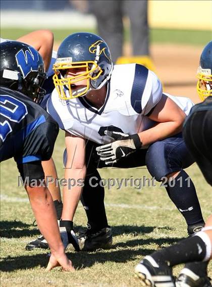 Thumbnail 3 in Southlands Christian @ Windward (CIF SS D1 8-Man Playoffs) photogallery.