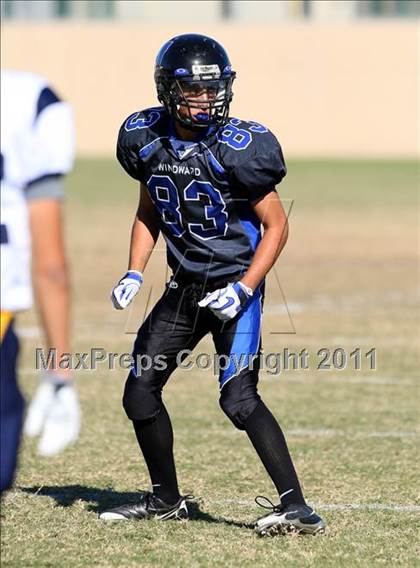 Thumbnail 2 in Southlands Christian @ Windward (CIF SS D1 8-Man Playoffs) photogallery.