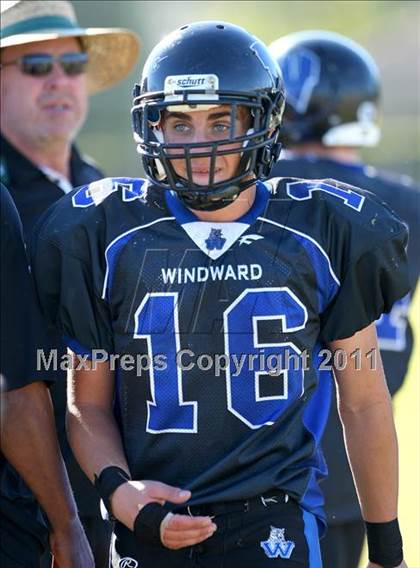 Thumbnail 2 in Southlands Christian @ Windward (CIF SS D1 8-Man Playoffs) photogallery.