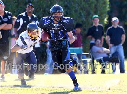 Thumbnail 2 in Southlands Christian @ Windward (CIF SS D1 8-Man Playoffs) photogallery.