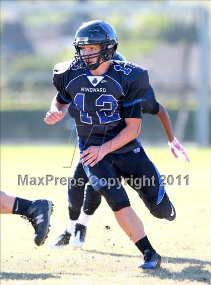 Thumbnail 1 in Southlands Christian @ Windward (CIF SS D1 8-Man Playoffs) photogallery.