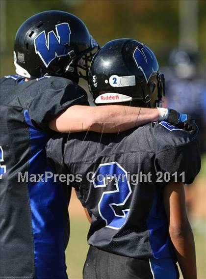 Thumbnail 3 in Southlands Christian @ Windward (CIF SS D1 8-Man Playoffs) photogallery.