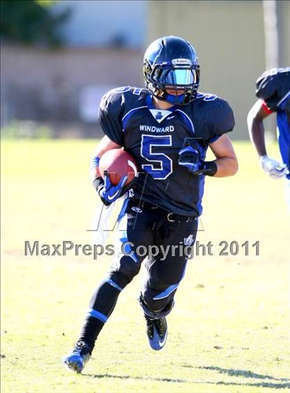 Thumbnail 1 in Southlands Christian @ Windward (CIF SS D1 8-Man Playoffs) photogallery.