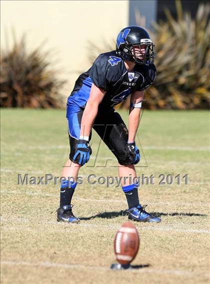 Thumbnail 2 in Southlands Christian @ Windward (CIF SS D1 8-Man Playoffs) photogallery.