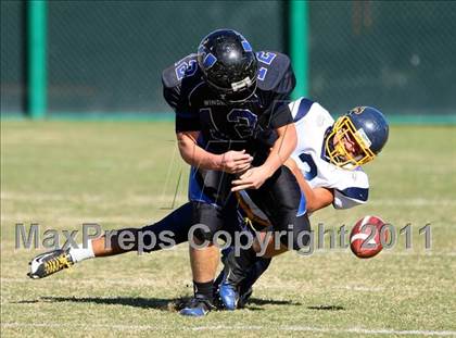Thumbnail 3 in Southlands Christian @ Windward (CIF SS D1 8-Man Playoffs) photogallery.