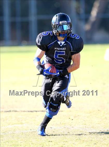 Thumbnail 2 in Southlands Christian @ Windward (CIF SS D1 8-Man Playoffs) photogallery.