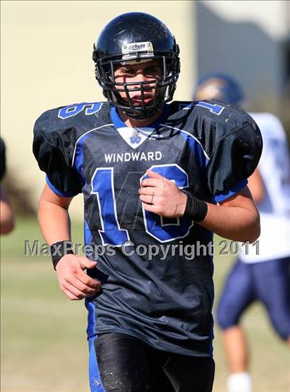 Thumbnail 2 in Southlands Christian @ Windward (CIF SS D1 8-Man Playoffs) photogallery.