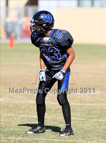 Thumbnail 1 in Southlands Christian @ Windward (CIF SS D1 8-Man Playoffs) photogallery.