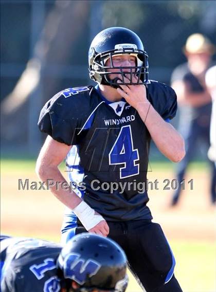 Thumbnail 2 in Southlands Christian @ Windward (CIF SS D1 8-Man Playoffs) photogallery.