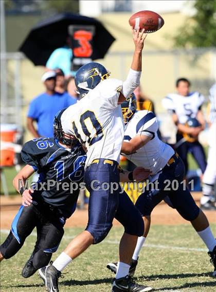 Thumbnail 1 in Southlands Christian @ Windward (CIF SS D1 8-Man Playoffs) photogallery.