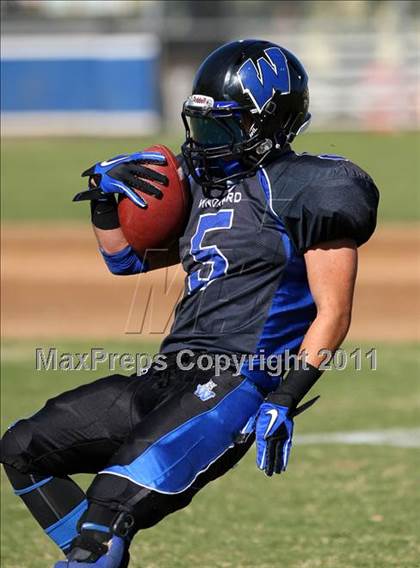 Thumbnail 3 in Southlands Christian @ Windward (CIF SS D1 8-Man Playoffs) photogallery.