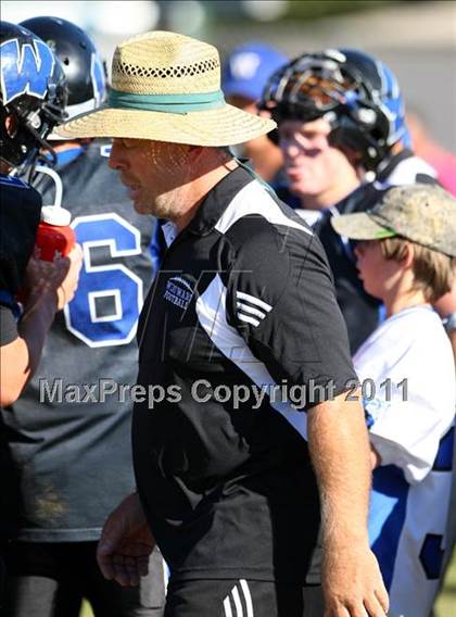 Thumbnail 2 in Southlands Christian @ Windward (CIF SS D1 8-Man Playoffs) photogallery.